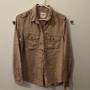 Coral American Eagle shirt